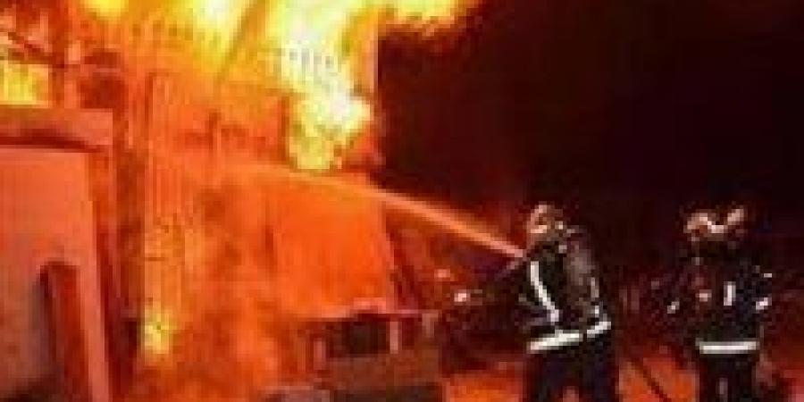 جهاز عريس بينهم.. حريق يلتهم محتويات 3 منازل بإسنا دون خسائر بشرية