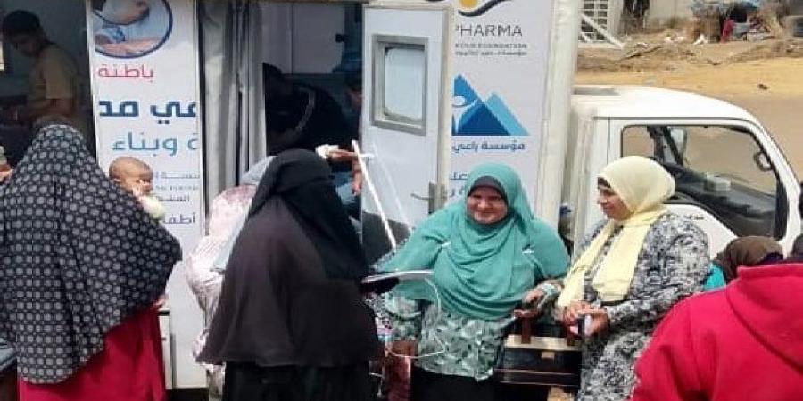 تقديم خدمات طبية لـ233 مواطنًا خلال قافلة مجانية بإيتاي البارود في البحيرة
