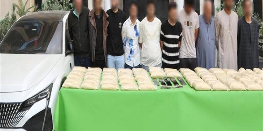 ضبط تشكيل عصابي يروج للحشيش الصناعي بحوزته كمية تقدر بـ1.49 مليار جنيه