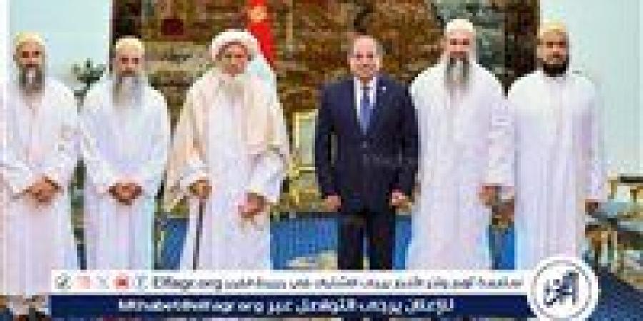 عاجل - السيسي يستقبل سلطان طائفة البهرة بالهند