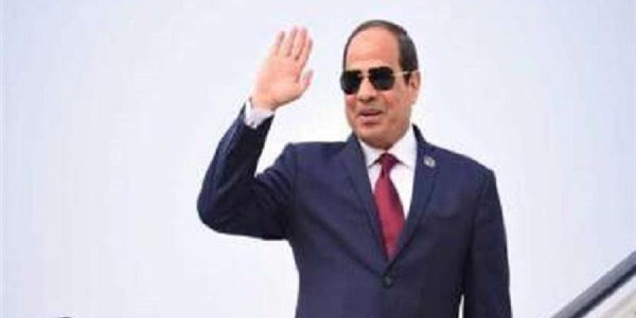 السيسي يصل موسكو للمشاركة في احتفالات عيد النصر