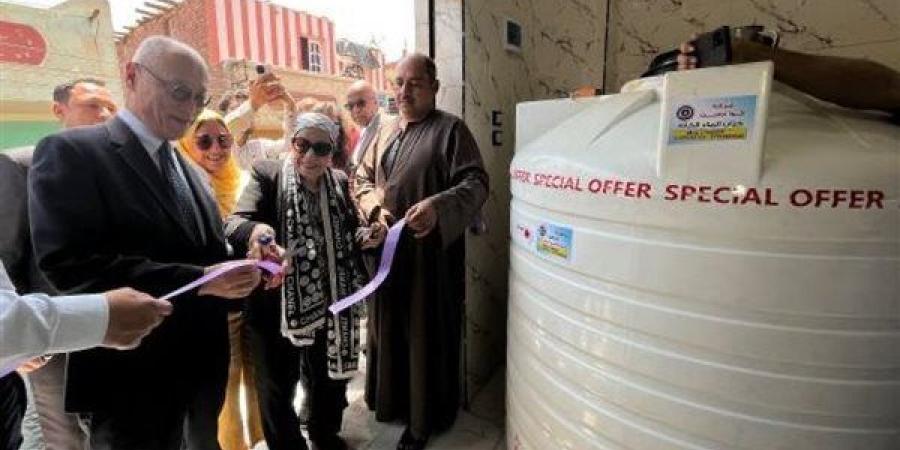 سفير اليابان بمصر يفتتح محطتين لتنقية المياه بالعياط