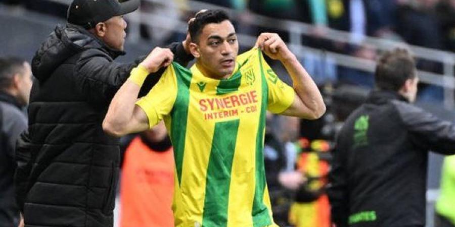 موقف مصطفى محمد.. تشكيل نانت ضد أوكسير في الدوري الفرنسي
