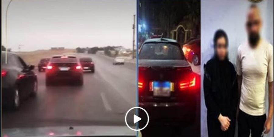 بالفيديو.. وزارة الداخلية تكشف مُلابسات مشاجرة داخل سيارة بالجيزة