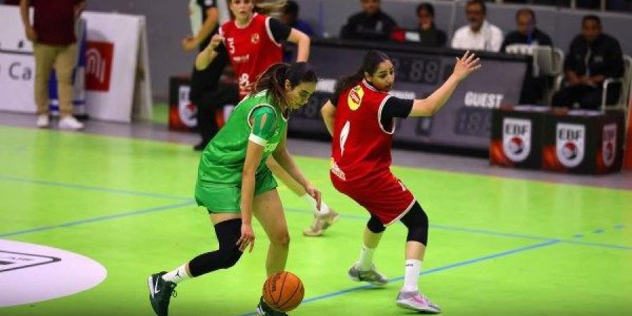 الأهلي يفوز على سبورتنج في أولى مباريات نهائي دوري السوبر لكرة السلة سيدات