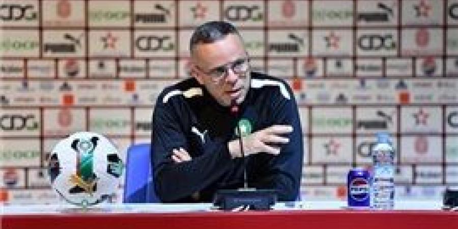 وهبي: فخور بالتأهل للنهائي وغياب الضغط حرر لاعبي المغرب