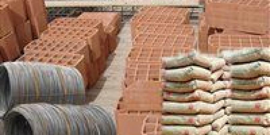 أعرف بكام| انخفاض جديد يضرب أسعار مواد البناء اليوم في مصر