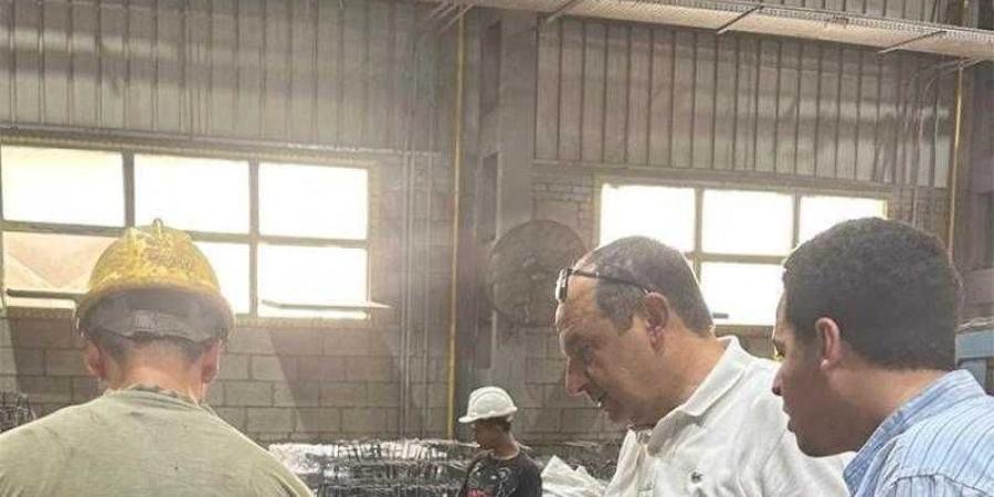 وزير قطاع الأعمال العام في زيارة مفاجئة لشركة ”سيجوارت”