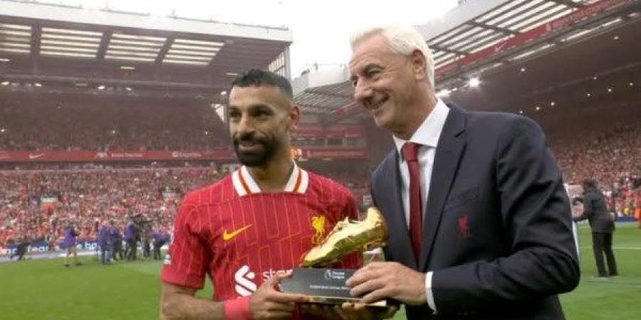 صلاح هداف الدوري الإنجليزي للمرة الرابعة في ليلة احتفال ليفربول بـ «البريميرليج»