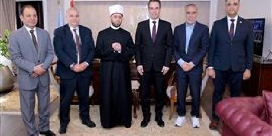 رئيس الهيئة الوطنية للإعلام يستقبل وزير الأوقاف في ماسبيرو