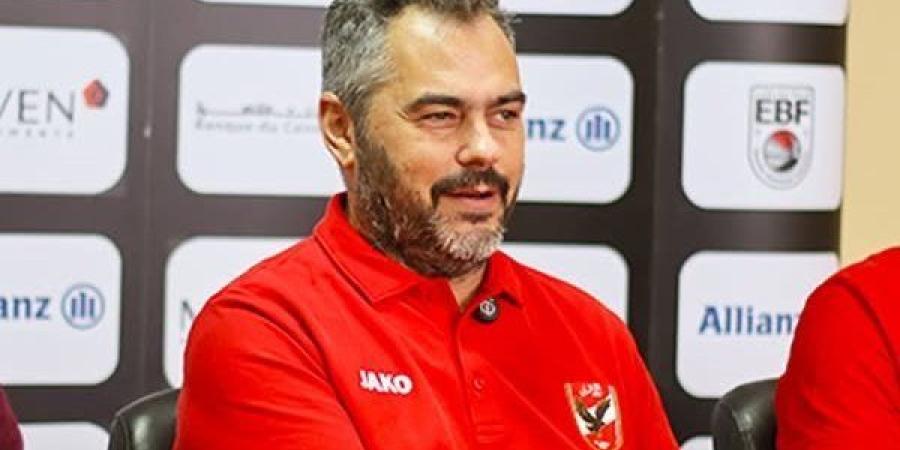 مدرب الأهلي: مواجهة الاتحاد قوية.. وهدفنا حصد لقب دوري السوبر للسلة