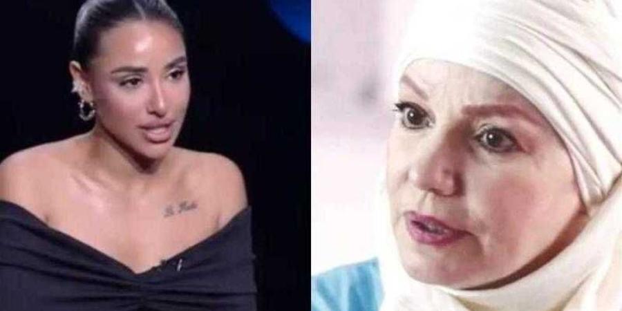 آية سماحة تمثل أمام نقابة المهن التمثيلية وتعتذر لمشيرة إسماعيل بعد هجومها عليها