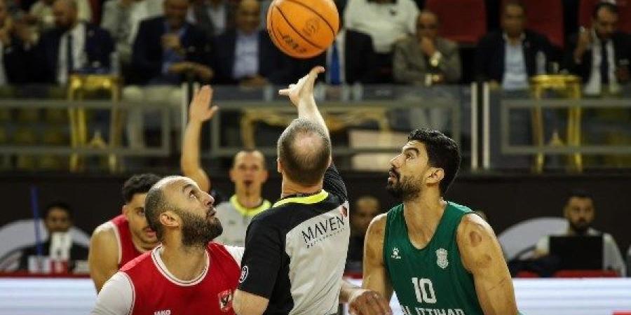 موعد المباراة الفاصلة بين الأهلي والاتحاد لتحديد بطل دوري سوبر السلة