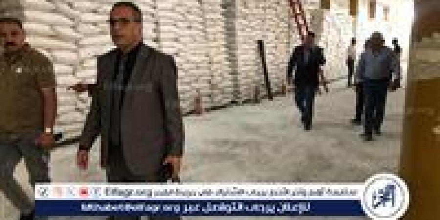 وكيل تموين الدقهلية يتفقد المطاحن ومخازن الجملة لضمان توافر السلع قبل عيد الأضحى
