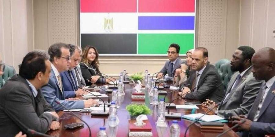 وزير الصحة يستقبل وزير خارجية دولة جامبيا لتعزيز التعاون بالقطاع الصحي في البلدين