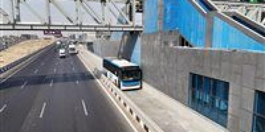 بدء التشغيل التجريبي بركاب للأتوبيس الترددي BRT على الطريق الدائري