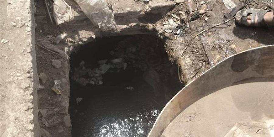 مصرع شخصين سقطا في بلاعة صرف صحي بقليوب