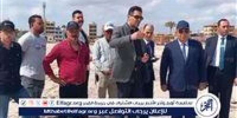 محافظ الدقهلية يتفقد جمصة للوقوف علي الاستعدادات لاستقبال المصطافين..صور