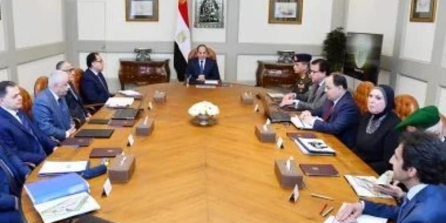 الرئيس السيسي يوجه بسرعة الانتهاء من إعداد السردية الوطنية للتنمية الاقتصادية