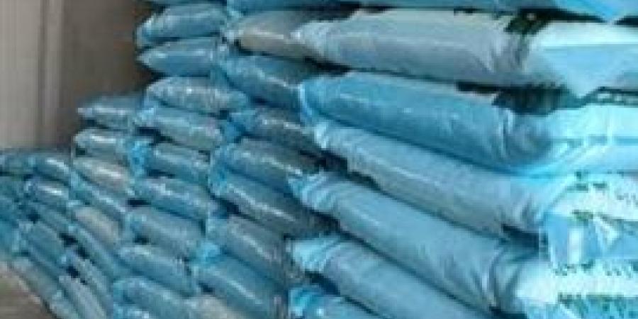 ضبط 31 طن دقيق مدعم قبل البيع في السوق السوداء