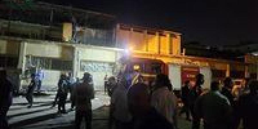 نشوب حريق هائل بمصنع سحب سلك بالقناطر الخيرية في القليوبية