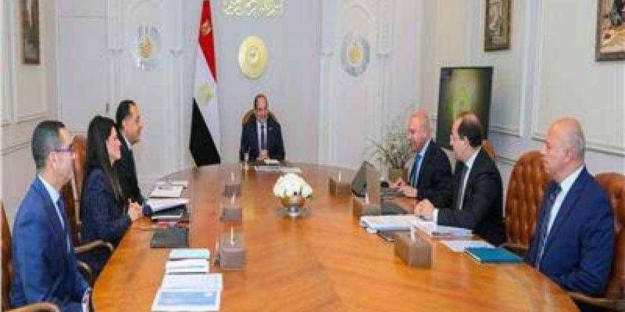 الرئيس السيسي يستعرض دراسة إنشاء محطة لوجستية ...