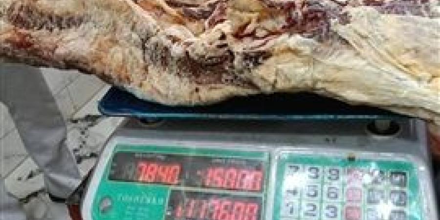 الزراعة ضبط أكثر من 107 طن لحوم غير صالحة للاستهلاك الآدمي وتحرير 863 محضر