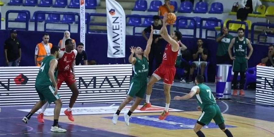 الأهلي بطلاً لدوري السوبر لكرة السلة بعد التفوق على الاتحاد السكندري في المباراة الفاصلة
