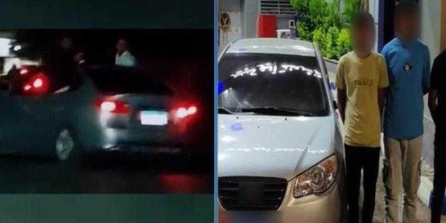 كشف حقيقة فيديو تم تداوله بمواقع التواصـــل يتضمن قيام قائد سيارة ملاكى بأداء حركات إستعراضية بالشرقية