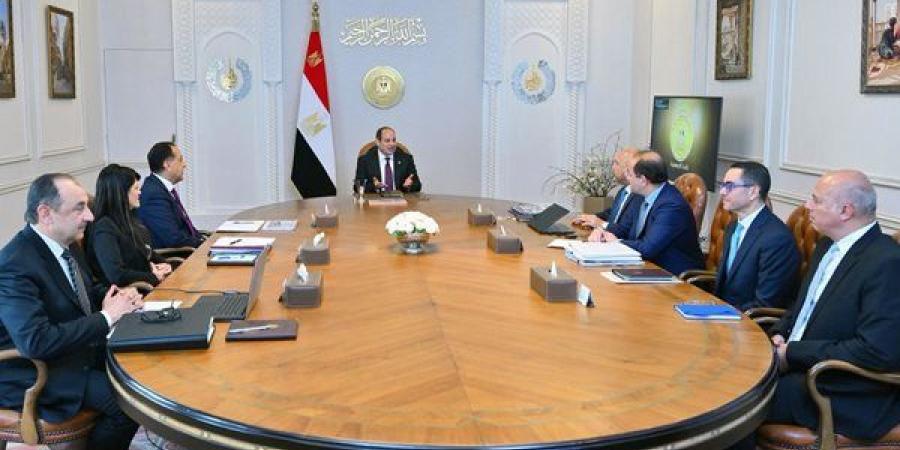 الحكومة تستعرض أمام السيسي الفرص الاستثمارية بشركات قطاع الأعمال وخطة هيكلة العمالة