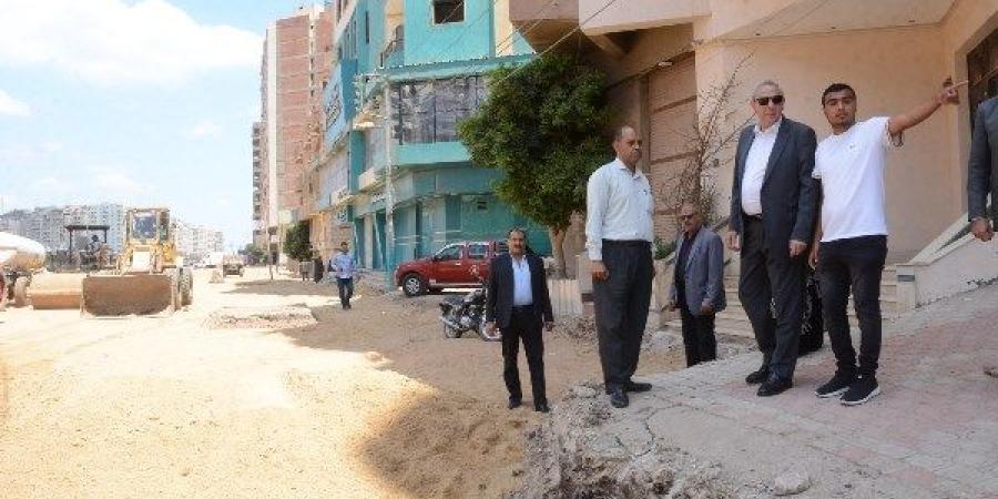 جولة مفاجئة لمحافظ الغربية لمتابعة مشروعات ام القرى ونقلة نوعية