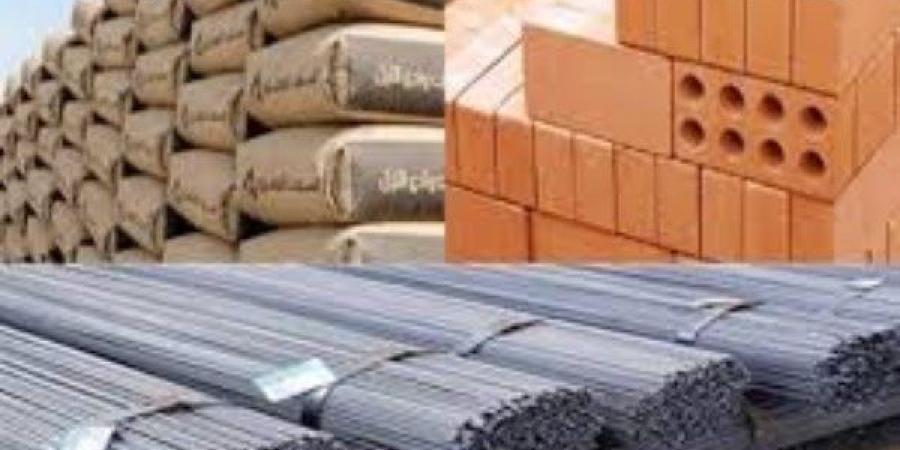 أسعار مواد البناء اليوم الإثنين 2 يونيو 2025 في مصر