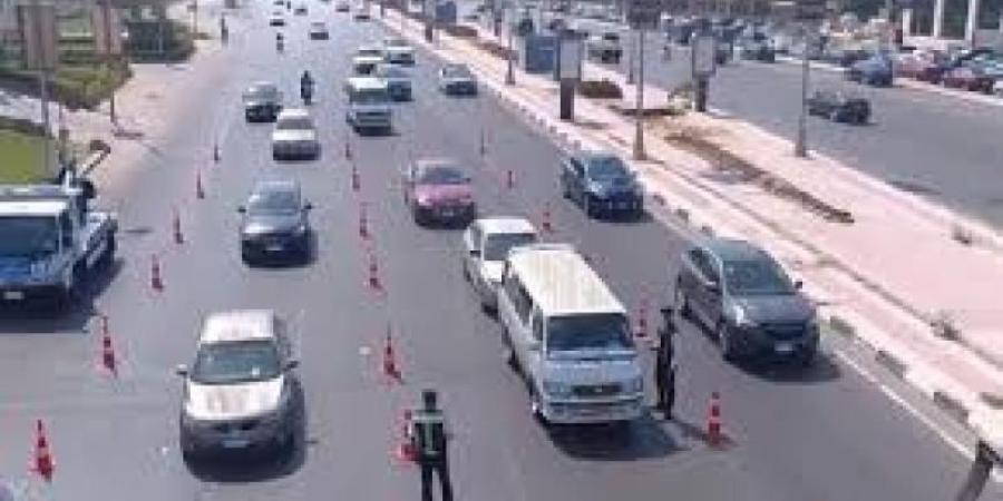 غلق كلي لمنزل كوبري القبة باتجاه ميدان الحدائق لأعمال التطوير