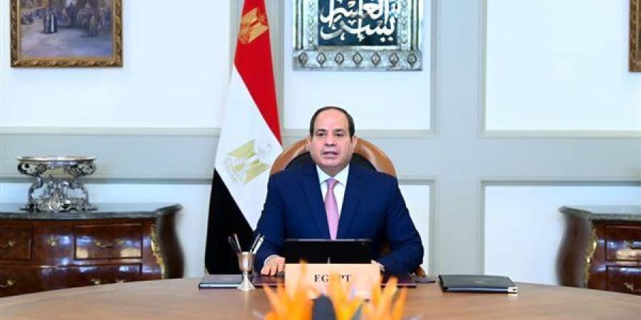 السيسي يؤكد أهمية تبني معالجة شاملة لكل مسائل الأمن الإقليمي بالشرق الأوسط
