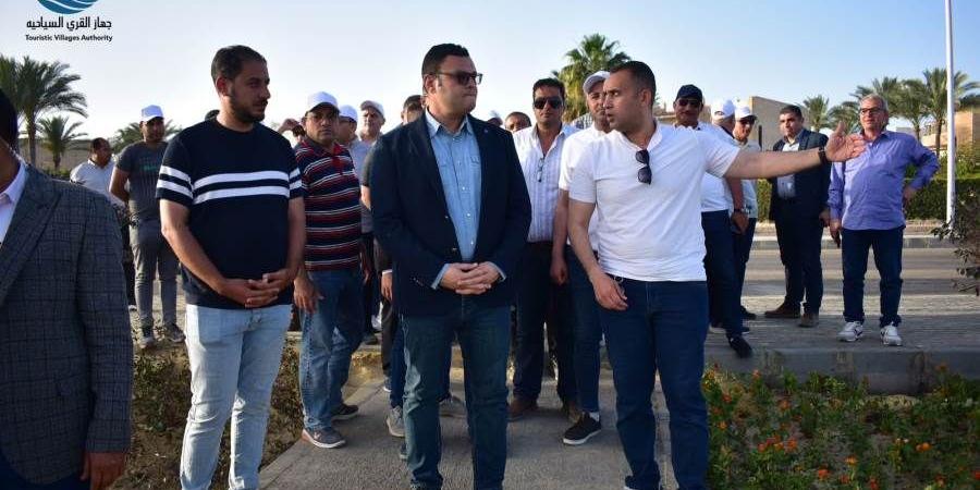 رئيس جهاز القري السياحيةيعلن الإنتهاء من تنفيذ أعمال رفع كفاءة طريق 22
