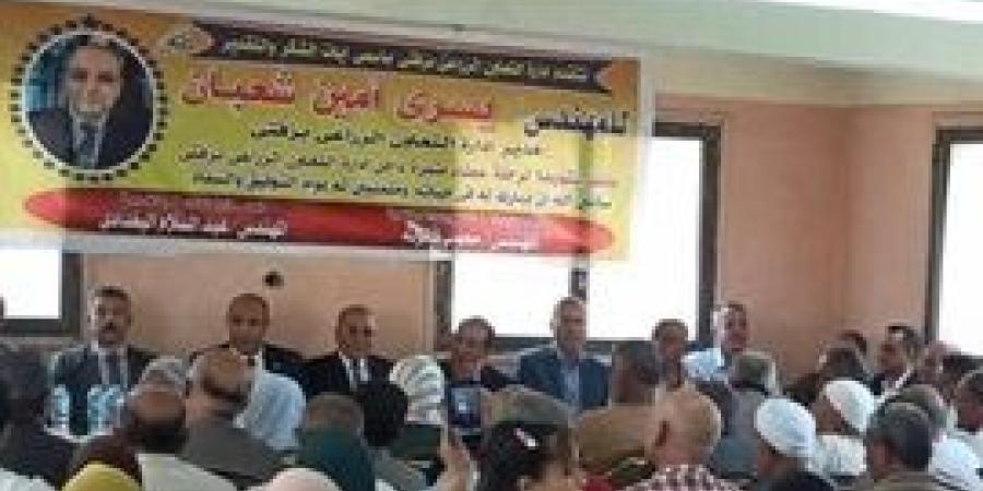 وكيل وزارة الزراعة بالغربية يشارك الاحتفال بيوم الوفاء