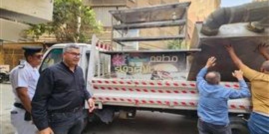 محافظة الجيزة تعيد الانضباط بشوارع عز الدين عمر والثلاثيني بالطالبية