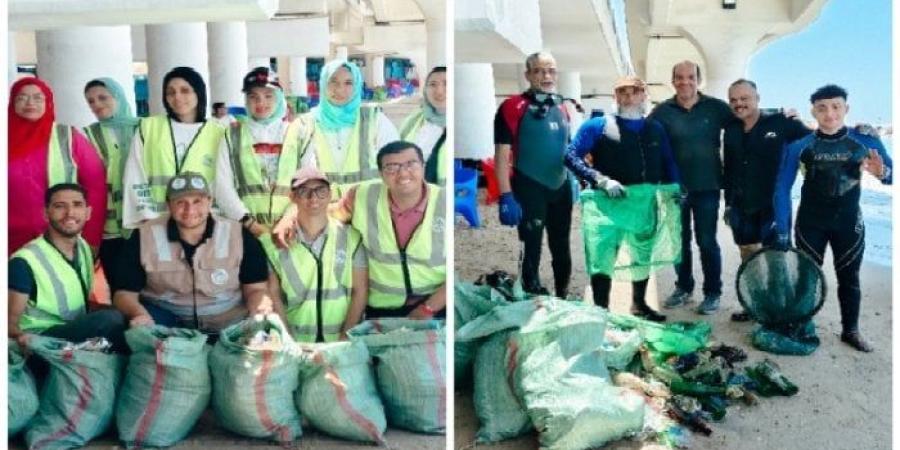 احتفالًا باليوم العالمي للبيئة.. حملة لتنظيف الشواطئ في الإسكندرية