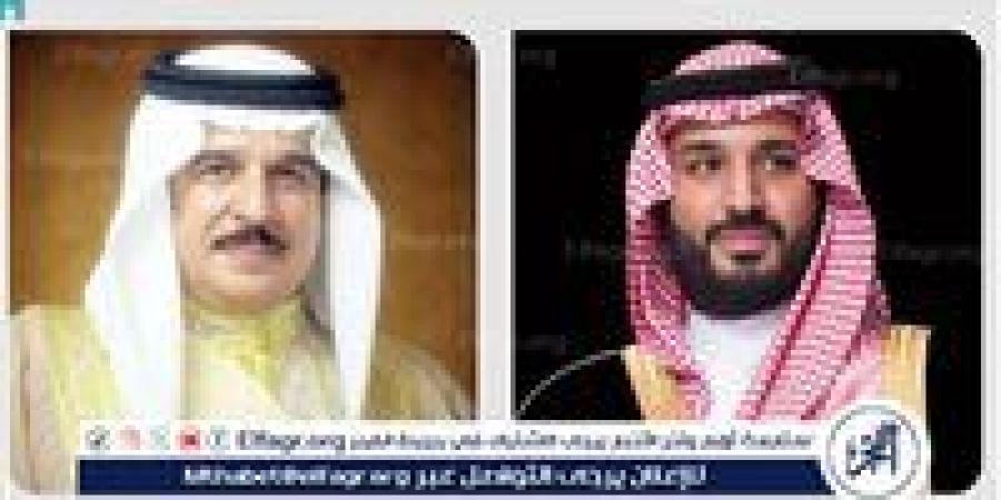 ولي العهد يتلقى اتصالًا هاتفيًا من ملك البحرين هنأه فيه بعيد الأضحى المبارك