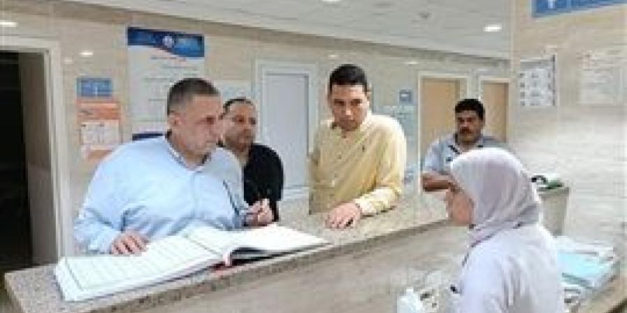 وكيل صحة كفر الشيخ يفاجئ مستشفى سيدي غازي المركزي