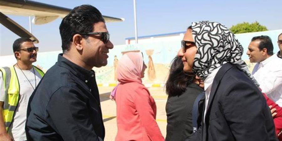 نواب المحافظين يتفقدون مشروعات الوادي الجديد الذكية