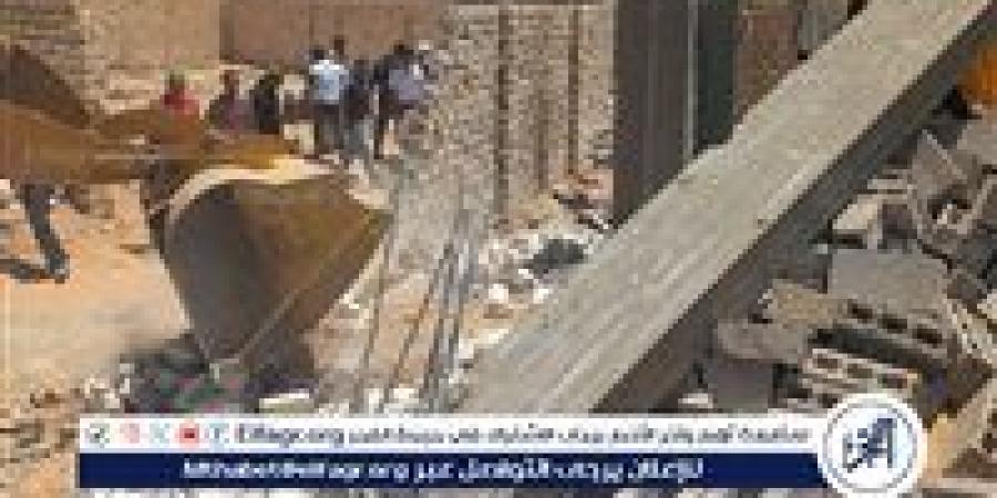 محلي نجع حمادي يواصل إزالة التعديات ضمن الموجة 26 بالحلفاية بمساحة 12 فدانًا
