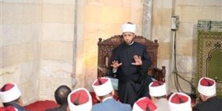 وزير الأوقاف يتفقد مسجد وضريح الإمام الليث بن سعد بالقاهرة