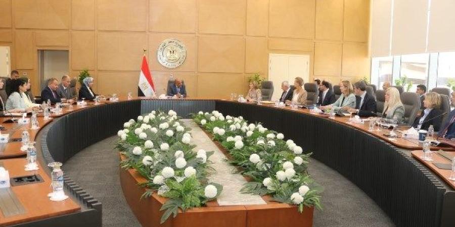 وزير الكهرباء يبحث مع وفدي بنك الاستثمار والاتحاد الأوروبيين سبل التعاون