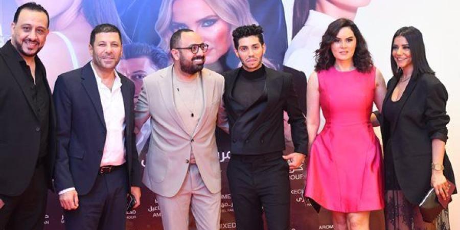 أبرزهم مينا مسعود وشيرين رضا.. نجوم الفن في العرض الخاص لفيلم في عز الظهر .. صور