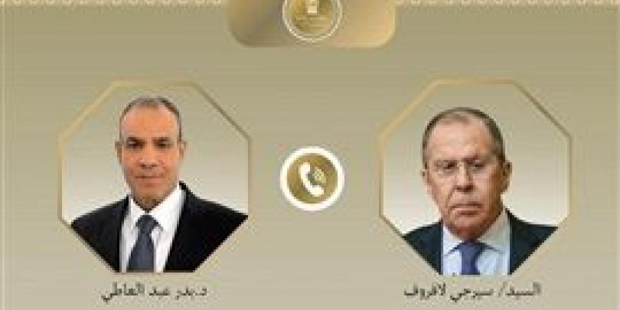 اتصال هاتفى بين وزير الخارجية والهجرة ونظيره الروسى