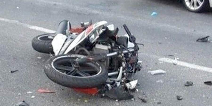إصابة مراقب بلجنة ثانوية عامة في حادث انقلاب موتوسيكل بالمنصورة