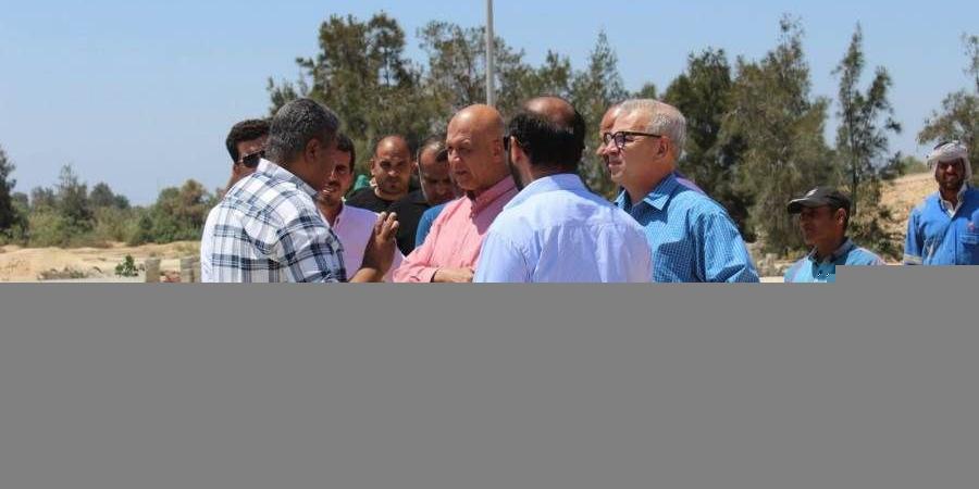 مسئولو «الإسكان» يتفقدون مشروعات دعم وتطوير البنية الأساسية بمدينة برج العرب الجديدة
