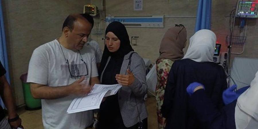 مرور مفاجئ على مجمع مستشفيات أشمون لمتابعة جودة الوجبات وانتظام النوبتجية