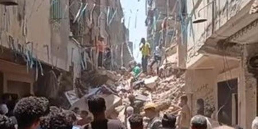 تفاصيل انهيار عقارين بحدائق القبة وتصدع ثالث.. وتحرك عاجل لقوات الحماية المدنية